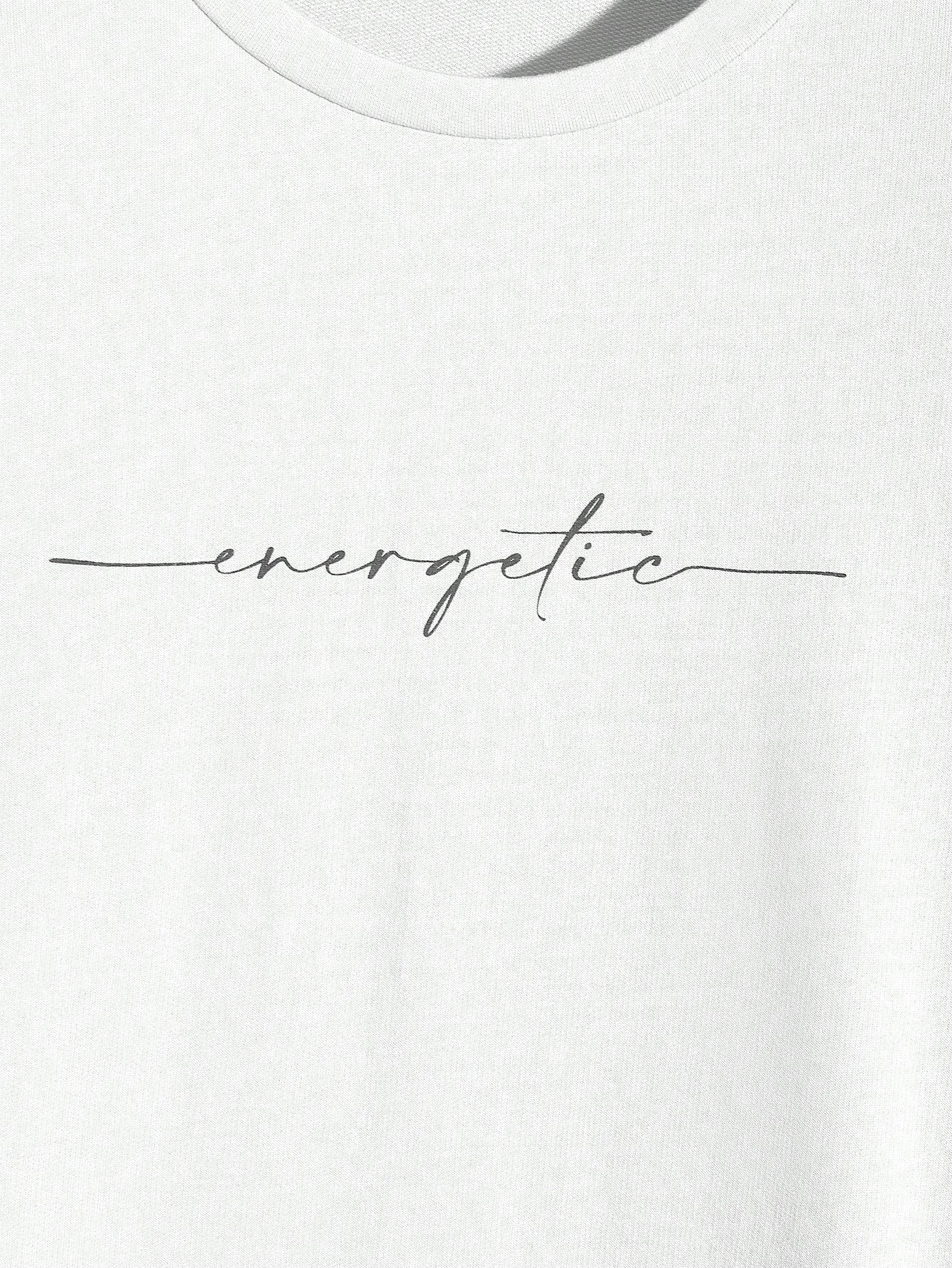 Manfinity Rebelgame Men T-Shirts Fit Crew Neck Drop Shoulder Long Sleeve Slogan Tee Casual Back to School Clothes Summer Polyester