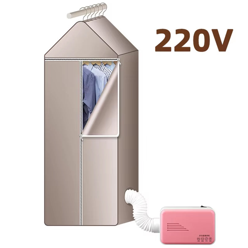 110V/220V Electric Clothes Dryer Laundry Multifunction Quickly Drying Clothes Shoes Warm Air Clothes Dryer Heater Drying Machine