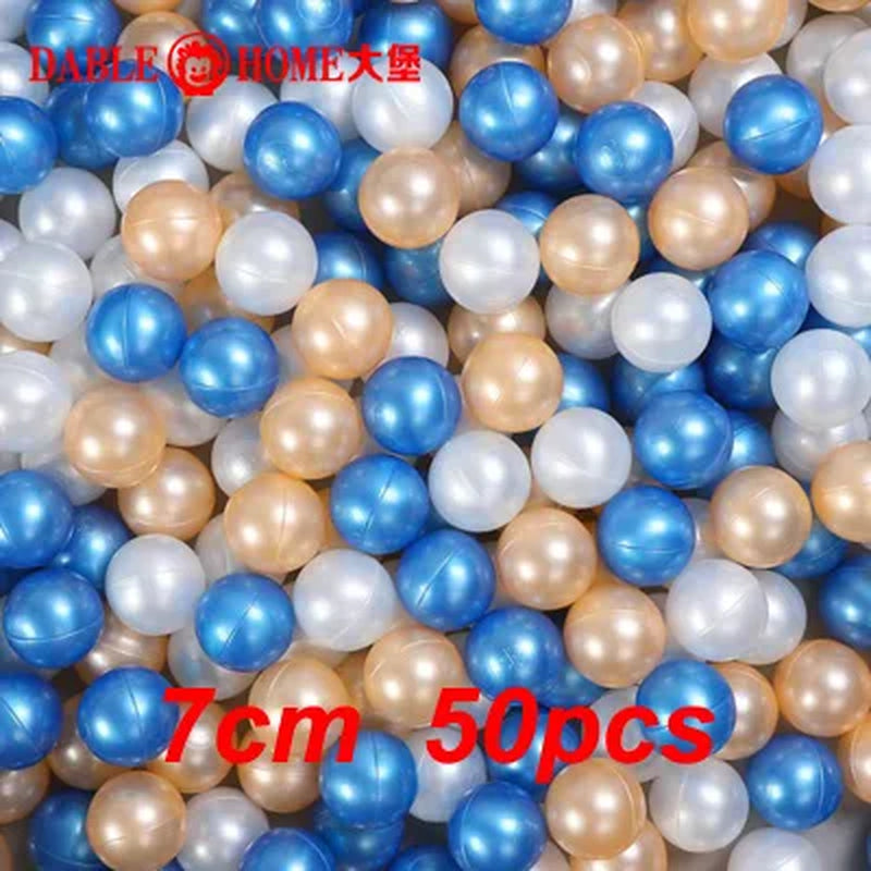 Ocean Ball Outdoor Sport Plastic with Playpen Eco-Friendly Water Pool Wave Pit 7Cm50Pcs Stress Air Funny Toys for Children