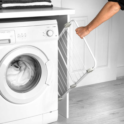 Kleeneze Overdoor Clothes Airer 3 Tier Hanging Laundry Drying Rack Space Saving