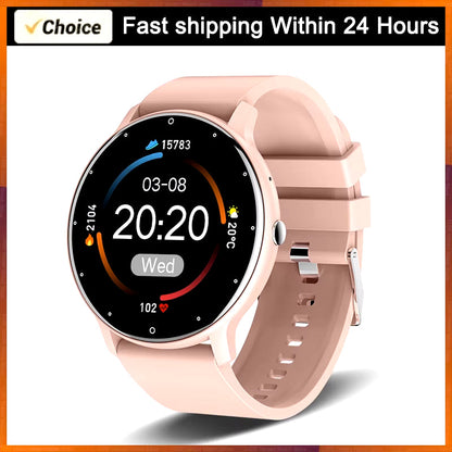 2025 Waterproof Smart Watch for Men and Women - Heart Rate Monitor, Fitness Tracker, and Stylish Gift for All Occasions