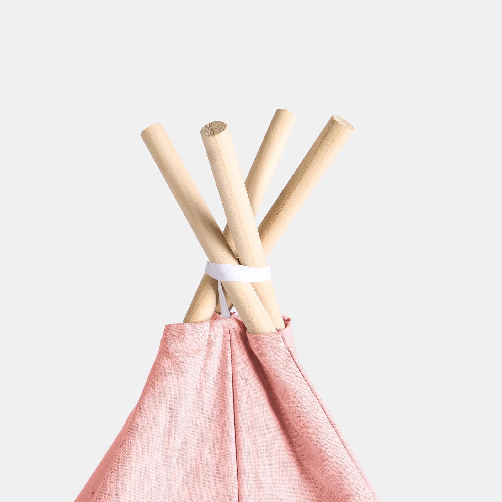 Teepee Play Tent Kids Foldable Sleepover Indoor Childrens Storage Wigwam House