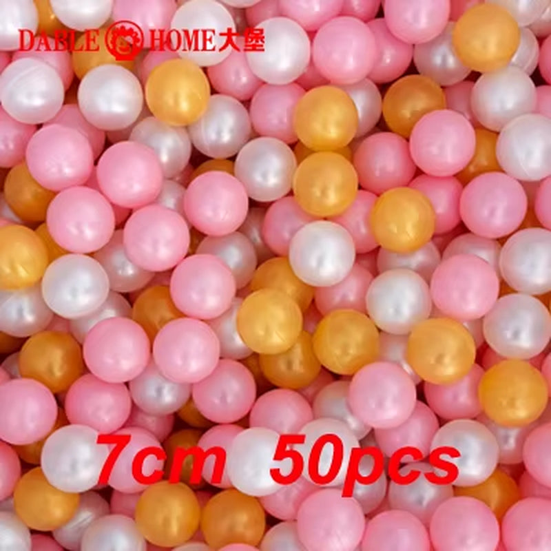 Ocean Ball Outdoor Sport Plastic with Playpen Eco-Friendly Water Pool Wave Pit 7Cm50Pcs Stress Air Funny Toys for Children