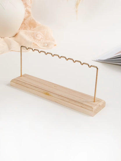 Earring Necklace Ring Bracelet Jewelry Holder Jewelry Display Organizer Holders Metal Storage Racks