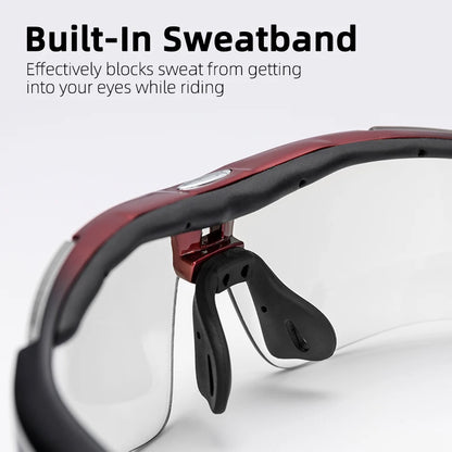 Cycling Polarized Glasses Bike Photochromic Outdoor Sports Sunglasses MTB PC Goggles Eyewear 5/3 Lens Bicycle Accessory