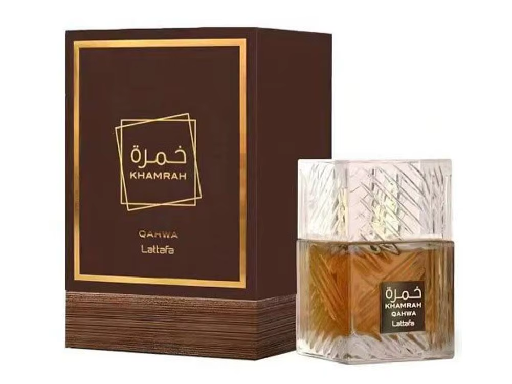 100Ml Lattafa Khamrah Qahwa 3.4 Oz Eau De Toilette for Men and Women Perfume Middle East Arab Dubai Perfume