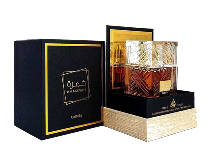 100Ml Lattafa Khamrah Qahwa 3.4 Oz Eau De Toilette for Men and Women Perfume Middle East Arab Dubai Perfume