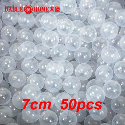 Ocean Ball Outdoor Sport Plastic with Playpen Eco-Friendly Water Pool Wave Pit 7Cm50Pcs Stress Air Funny Toys for Children