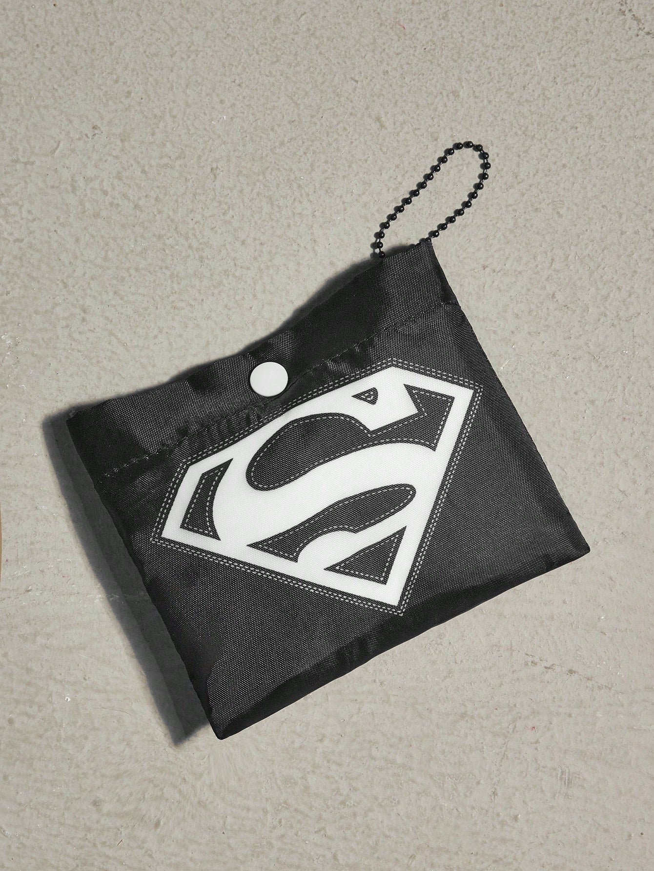 SUPERMAN X  1Pc Print Fashionable Black Tote Bag