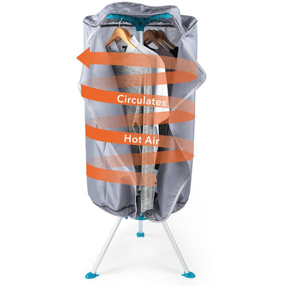 Beldray Electric Heated Clothes Dryer & Cover Indoor Use Lightweight 900/1000W