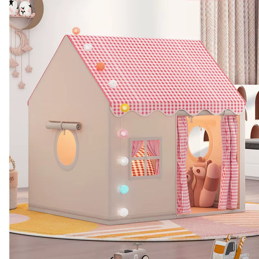 Children Play Tent Princess Castle House Child Room Cartoon Indoor Outdoor Playhouse Folding Decor Tent Toy Christmas Gift Girls