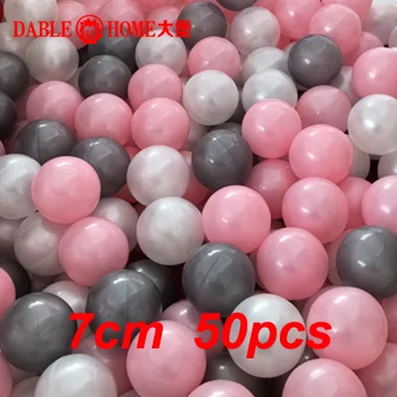Ocean Ball Outdoor Sport Plastic with Playpen Eco-Friendly Water Pool Wave Pit 7Cm50Pcs Stress Air Funny Toys for Children