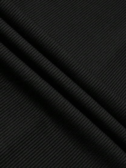 Franclia Plain Color Asymmetric Hem Top and Pants Two Piece Set