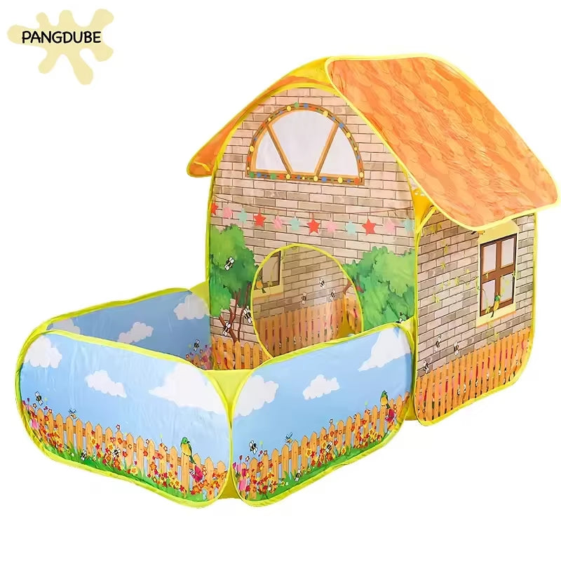 Outdoor Garden Toy Tent Baby Playpen Baby Ball Pool Children'S Play Tent Kid Playground Toy House