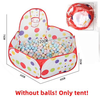 Outdoor Garden Toy Tent Baby Playpen Baby Ball Pool Children'S Play Tent Kid Playground Toy House