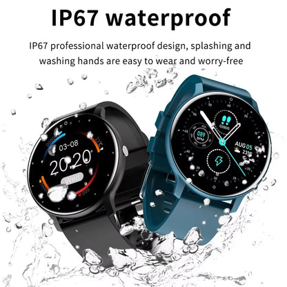 2025 Waterproof Smart Watch for Men and Women - Heart Rate Monitor, Fitness Tracker, and Stylish Gift for All Occasions