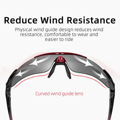 Cycling Polarized Glasses Bike Photochromic Outdoor Sports Sunglasses MTB PC Goggles Eyewear 5/3 Lens Bicycle Accessory