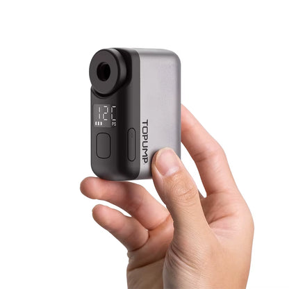 TB2 PRO Mini Cordless Electric Bike Pump - High-Pressure Tire Inflator with 120PSI, 450mAh Battery, Rapid Charging, and Integrated Display Screen