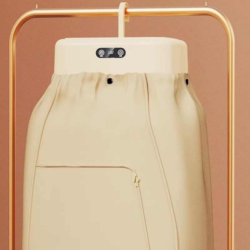 New Mini Portable Dryer Foldable Electric Dryer Intelligent Timed Fast Drying Household Cabinet with Drying Bag Compact Travel