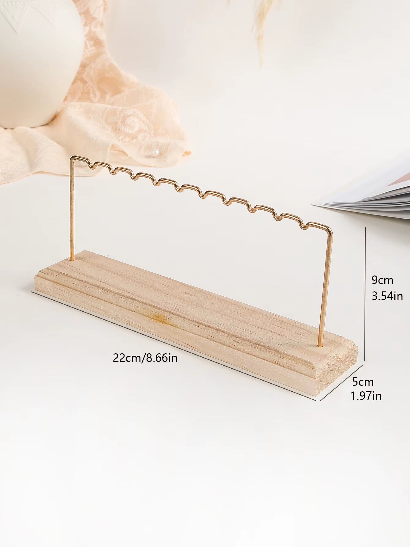 Earring Necklace Ring Bracelet Jewelry Holder Jewelry Display Organizer Holders Metal Storage Racks