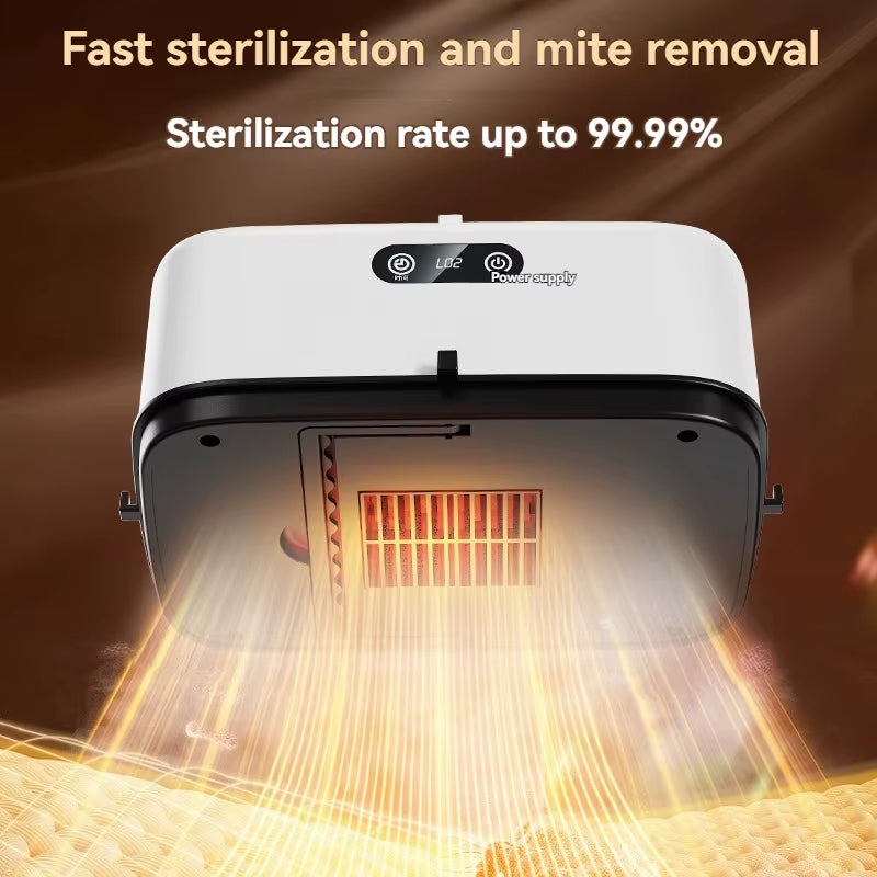 New Mini Portable Dryer Foldable Electric Dryer Intelligent Timed Fast Drying Household Cabinet with Drying Bag Compact Travel