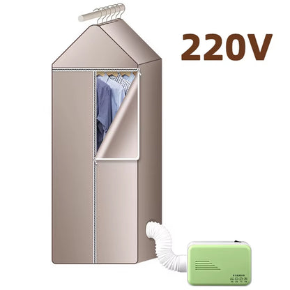 110V/220V Electric Clothes Dryer Laundry Multifunction Quickly Drying Clothes Shoes Warm Air Clothes Dryer Heater Drying Machine