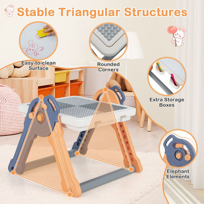 6-In-1 Multi-Activity Kids Play Table and Chair Set