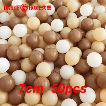 Ocean Ball Outdoor Sport Plastic with Playpen Eco-Friendly Water Pool Wave Pit 7Cm50Pcs Stress Air Funny Toys for Children