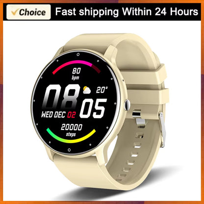 2025 Waterproof Smart Watch for Men and Women - Heart Rate Monitor, Fitness Tracker, and Stylish Gift for All Occasions