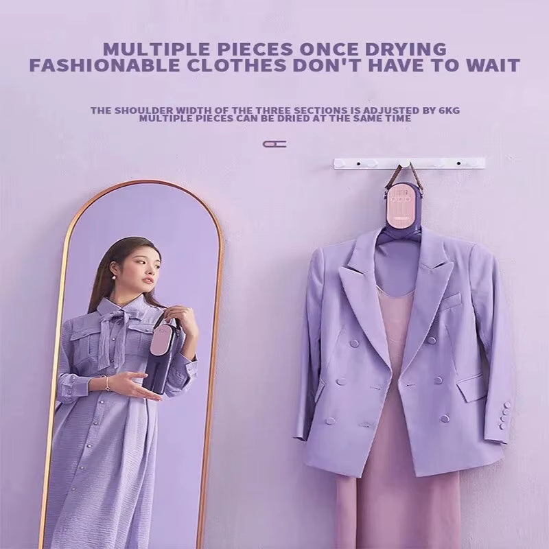 Portable Dryer Folding Drying Clothes Rack Heat by Shoe Drying Machine Small Folding Clothes Rack Efficient and Unique