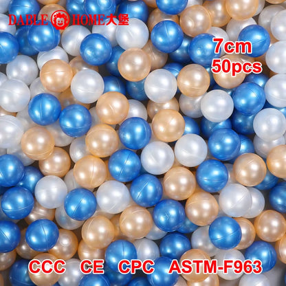 Ocean Ball Outdoor Sport Plastic with Playpen Eco-Friendly Water Pool Wave Pit 7Cm50Pcs Stress Air Funny Toys for Children