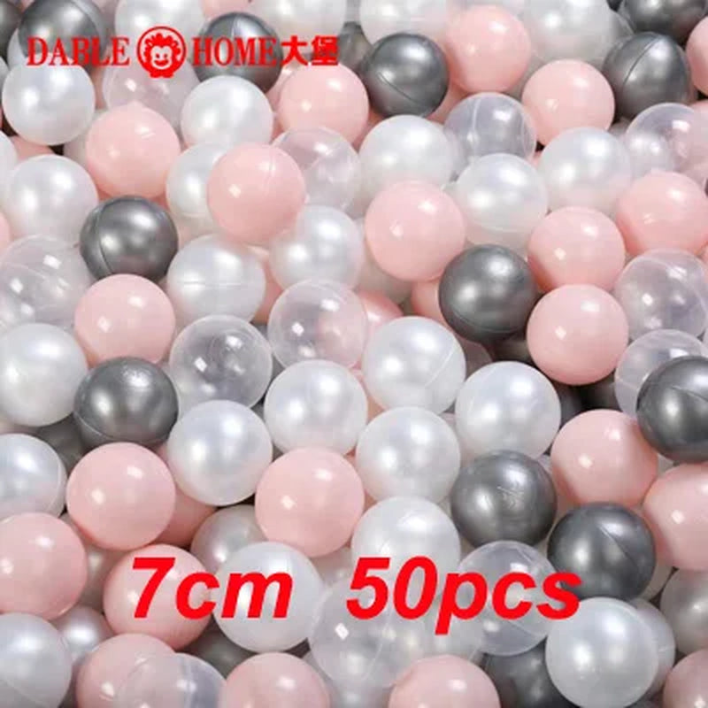 Ocean Ball Outdoor Sport Plastic with Playpen Eco-Friendly Water Pool Wave Pit 7Cm50Pcs Stress Air Funny Toys for Children