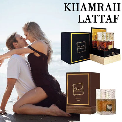 100Ml Lattafa Khamrah Qahwa 3.4 Oz Eau De Toilette for Men and Women Perfume Middle East Arab Dubai Perfume