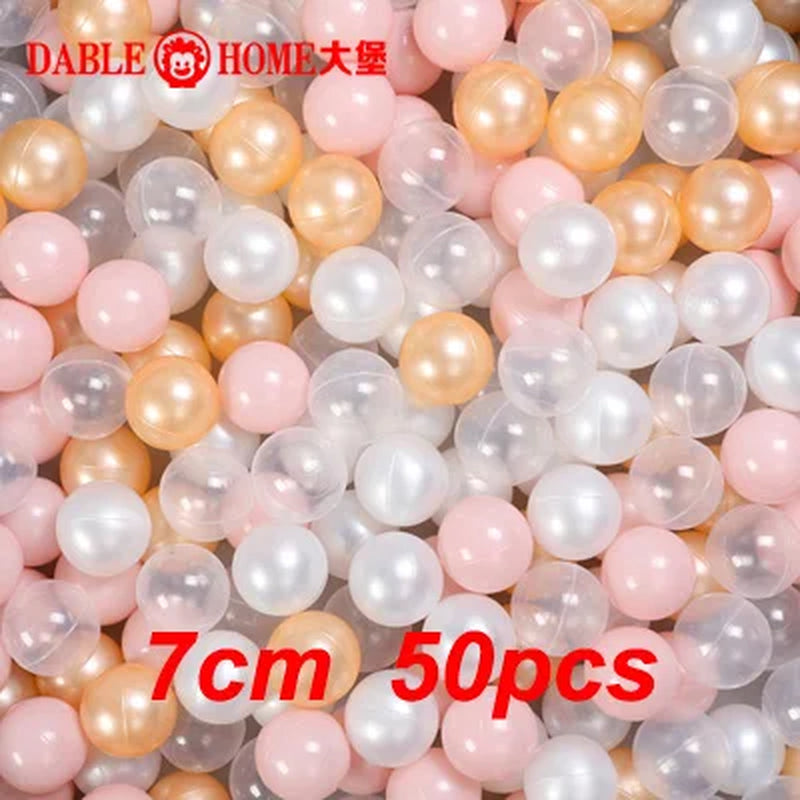 Ocean Ball Outdoor Sport Plastic with Playpen Eco-Friendly Water Pool Wave Pit 7Cm50Pcs Stress Air Funny Toys for Children