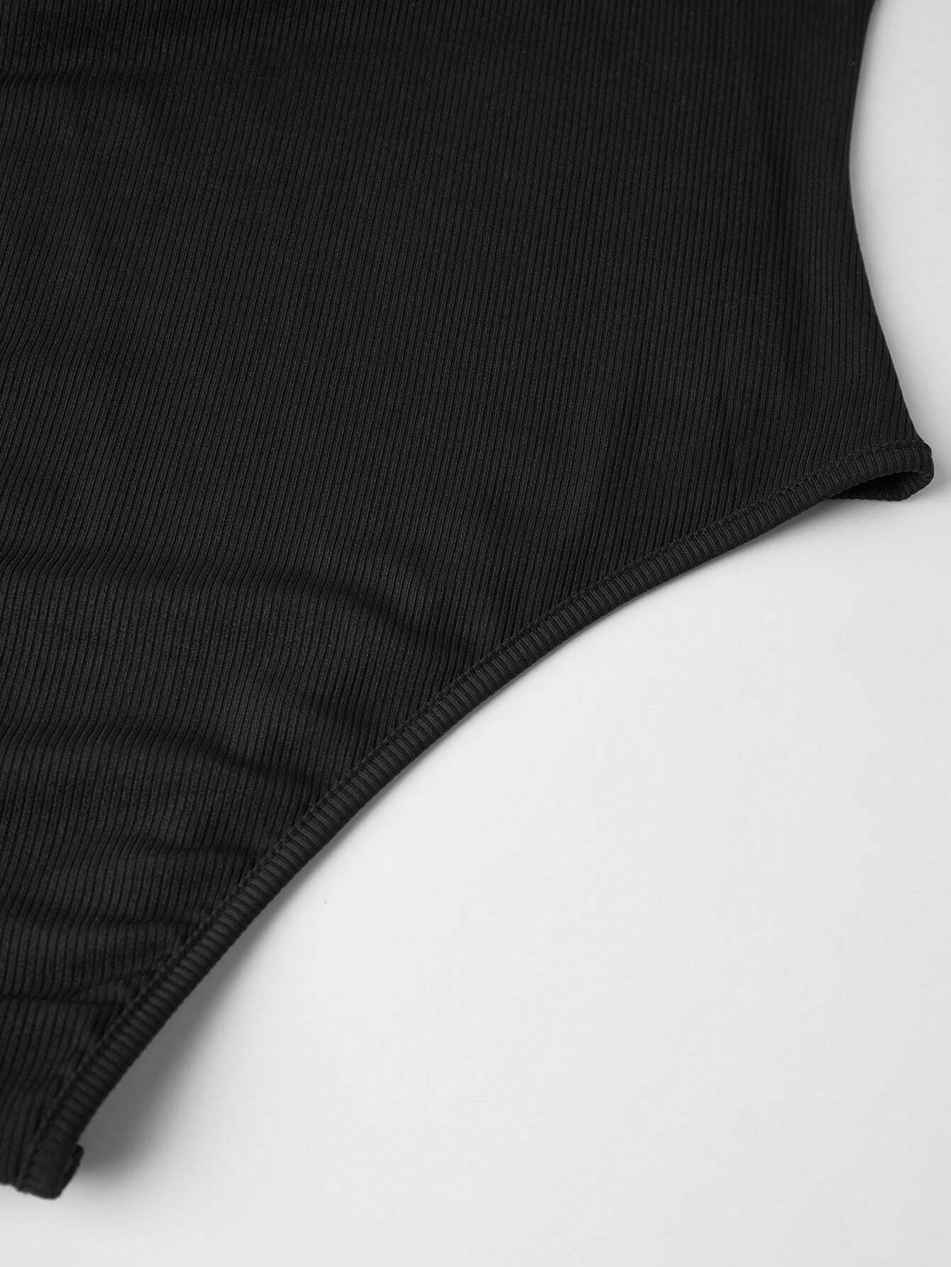 Franclia Plain Color Asymmetric Hem Top and Pants Two Piece Set