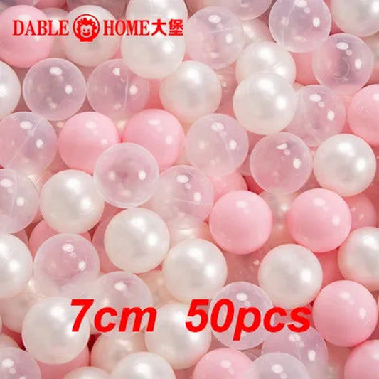Ocean Ball Outdoor Sport Plastic with Playpen Eco-Friendly Water Pool Wave Pit 7Cm50Pcs Stress Air Funny Toys for Children