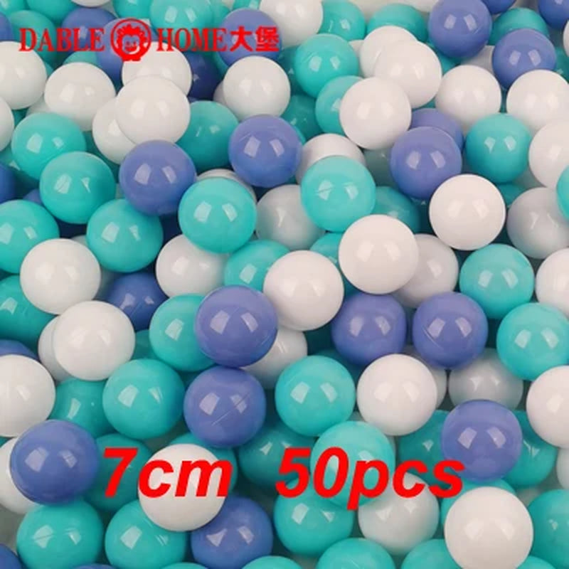 Ocean Ball Outdoor Sport Plastic with Playpen Eco-Friendly Water Pool Wave Pit 7Cm50Pcs Stress Air Funny Toys for Children