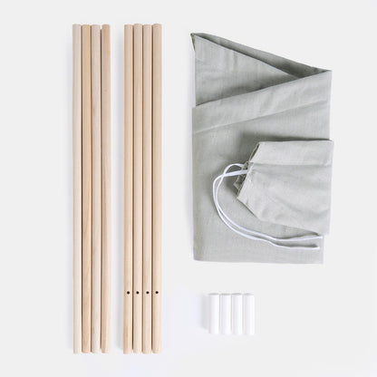 Teepee Play Tent Kids Foldable Sleepover Indoor Childrens Storage Wigwam House