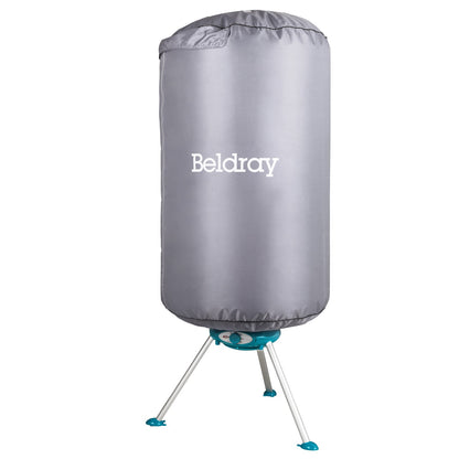 Beldray Electric Heated Clothes Dryer & Cover Indoor Use Lightweight 900/1000W